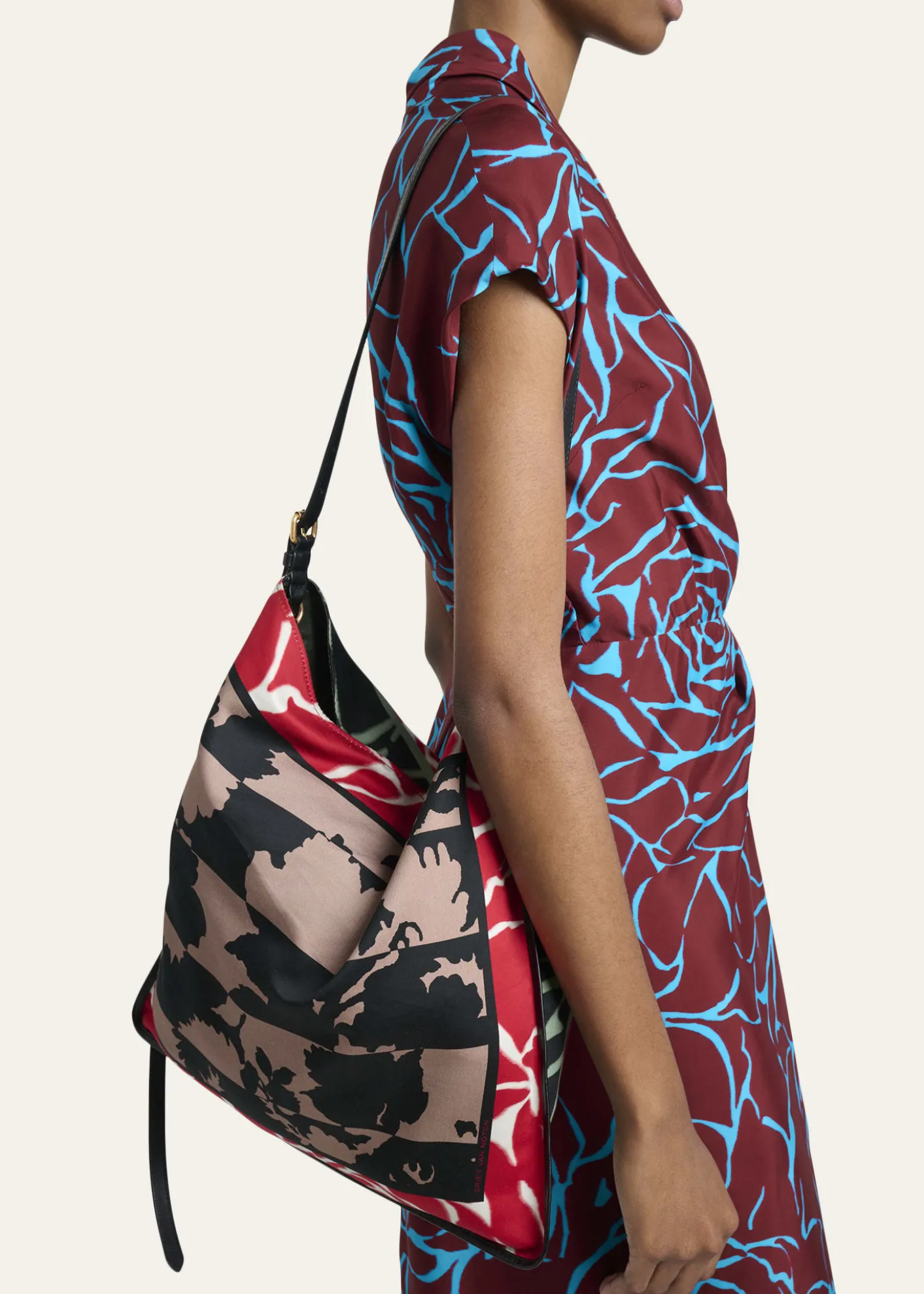 Dries Van NotenLarge Hobo Bag