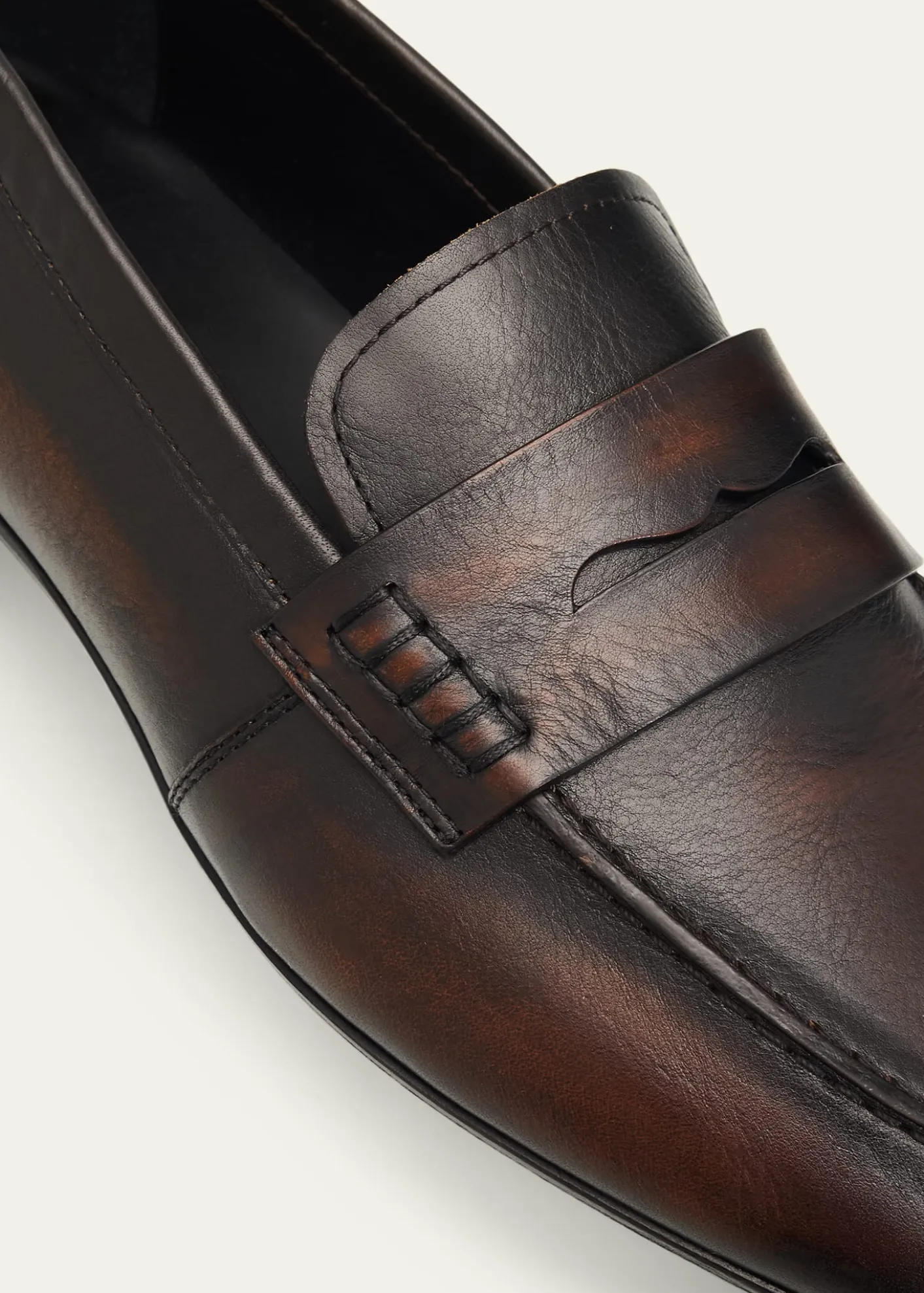 Dries Van NotenLeather Penny Loafers