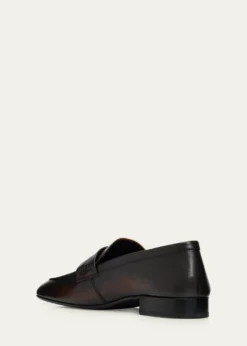 Dries Van NotenLeather Penny Loafers