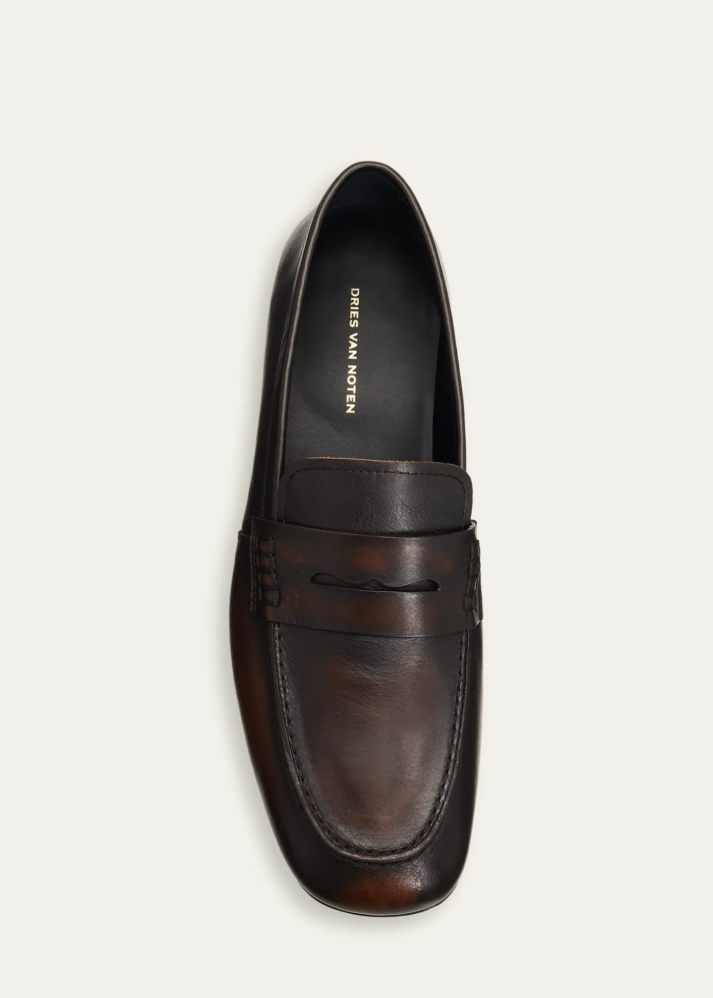Dries Van NotenLeather Penny Loafers
