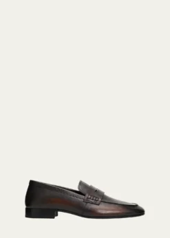 Dries Van NotenLeather Penny Loafers