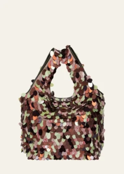 Dries Van NotenMarche Small Paillette Shopper Tote Bag
