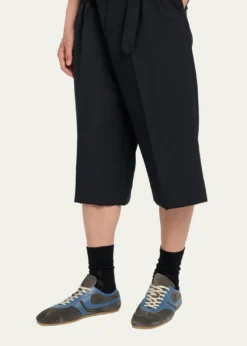 Dries Van NotenMen's Destin Mixed Leather Retro Sneakers