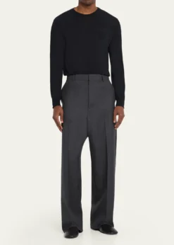 Dries Van NotenMen's Minimal Leather Oxford Shoes