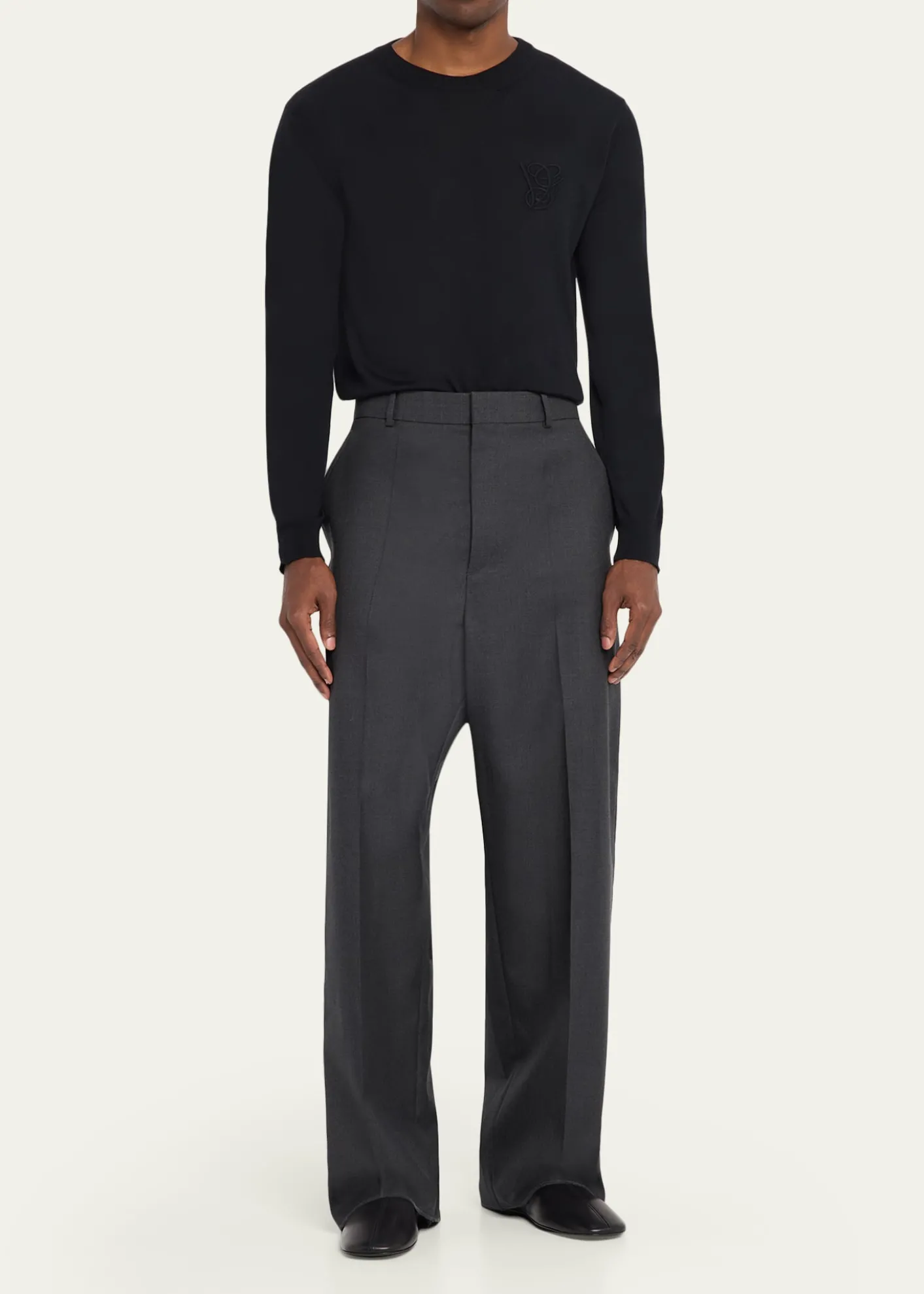 Dries Van NotenMen's Minimal Leather Oxford Shoes