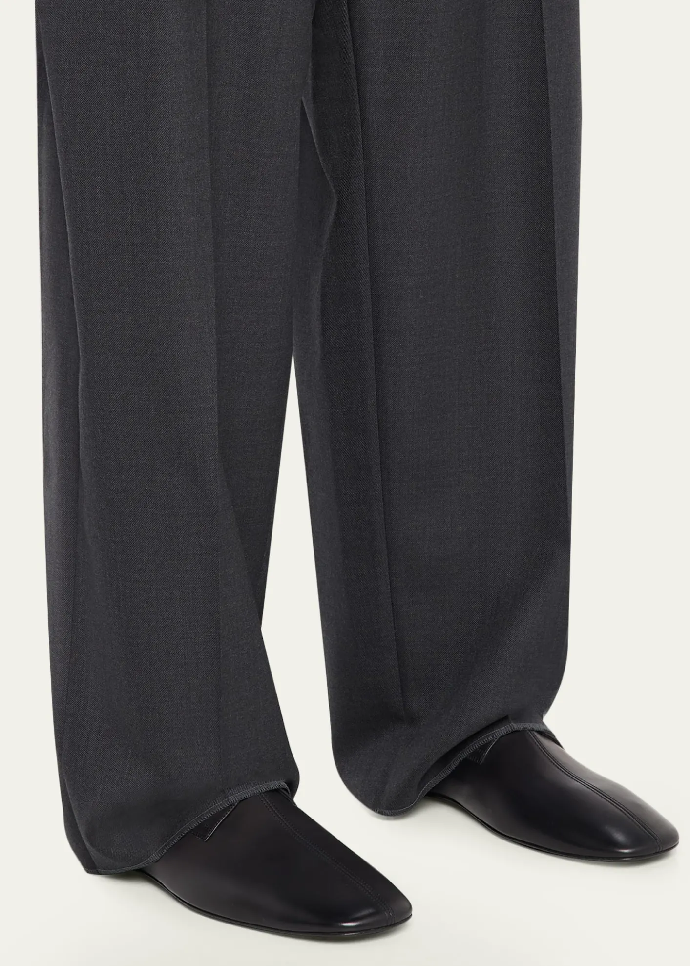 Dries Van NotenMen's Minimal Leather Oxford Shoes