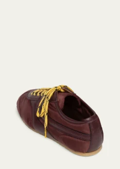 Dries Van NotenMen's Nylon and Leather Low-Top Sneakers