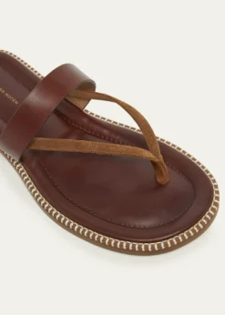 Dries Van NotenMen's Thong Leather Sandals