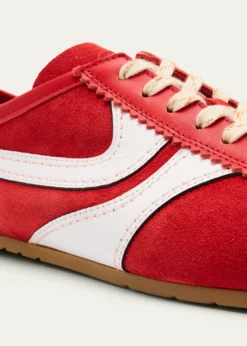 Dries Van NotenMixed Leather Retro Runner Sneakers