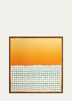 Dries Van NotenRock The Myrrh Silk Foulard