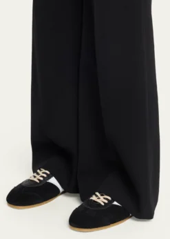 Dries Van NotenSuede Sneaker Mules