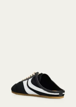 Dries Van NotenSuede Sneaker Mules