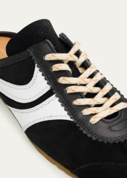 Dries Van NotenSuede Sneaker Mules