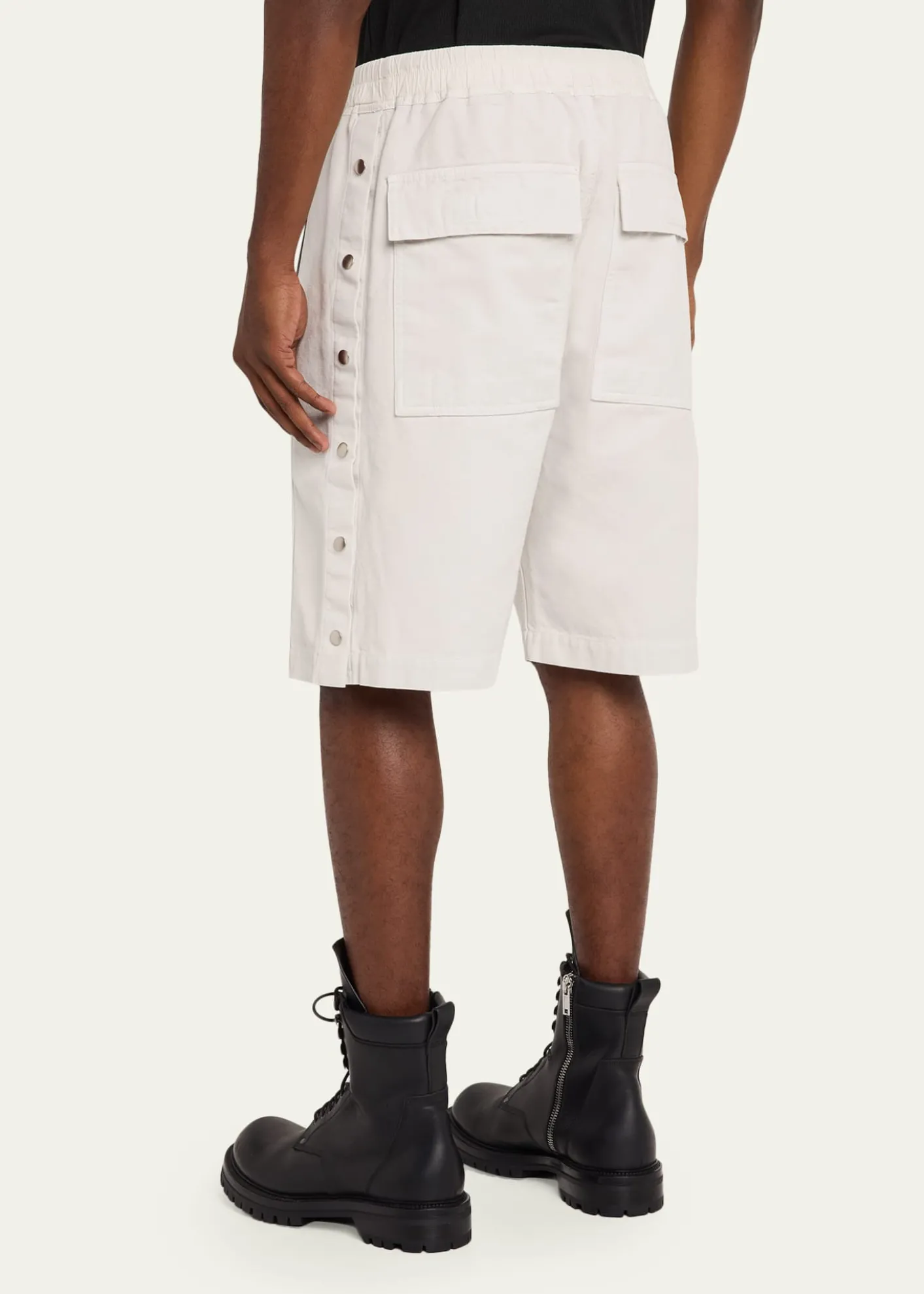 DRKSHDW RICK OWENSMen's Heavy Cotton Drawstring Shorts