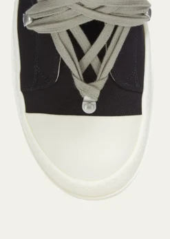 DRKSHDW RICK OWENSMen's Megalace Canvas High-Top Sneakers