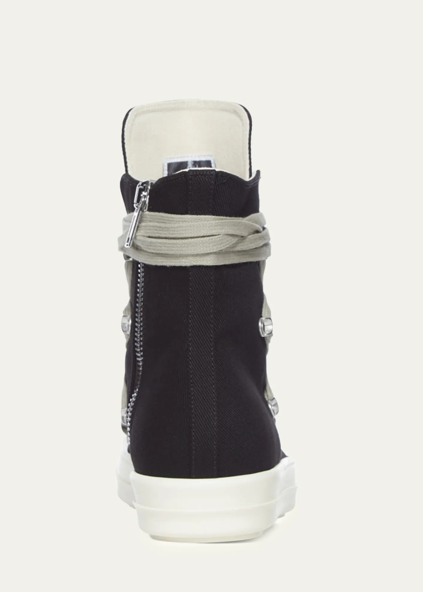 DRKSHDW RICK OWENSMen's Megalace Canvas High-Top Sneakers