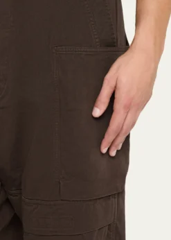 DRKSHDW RICK OWENSMen's Stefan Relaxed-Fit Cotton Cargo Pants