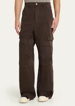 DRKSHDW RICK OWENSMen's Stefan Relaxed-Fit Cotton Cargo Pants