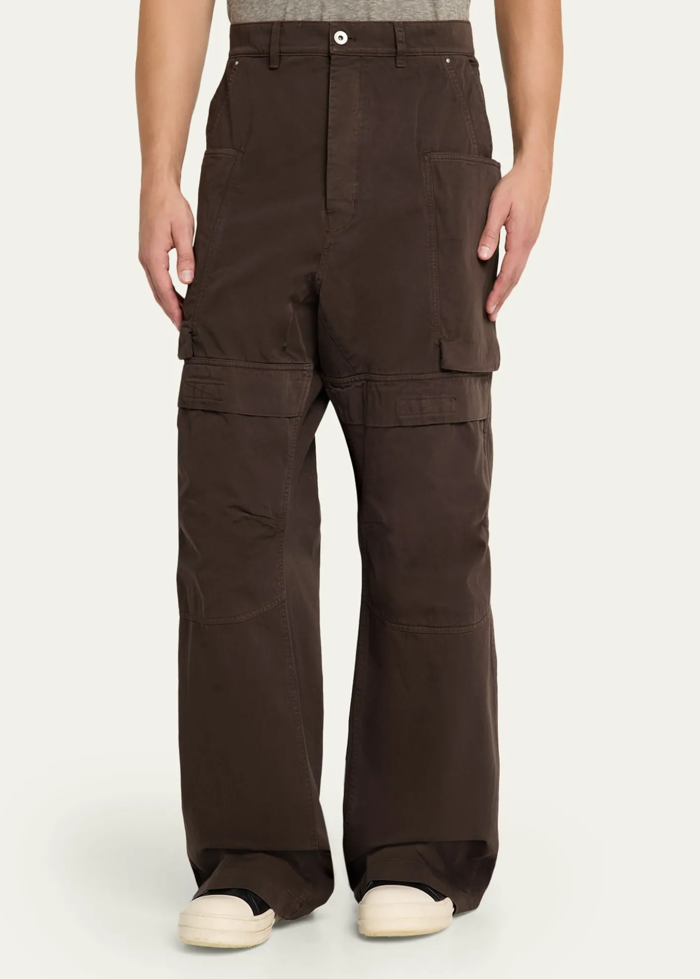 DRKSHDW RICK OWENSMen's Stefan Relaxed-Fit Cotton Cargo Pants
