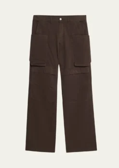 DRKSHDW RICK OWENSMen's Stefan Relaxed-Fit Cotton Cargo Pants