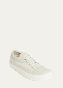 DRKSHDW RICK OWENSMen's Textile and Leather Vintage Sneaks