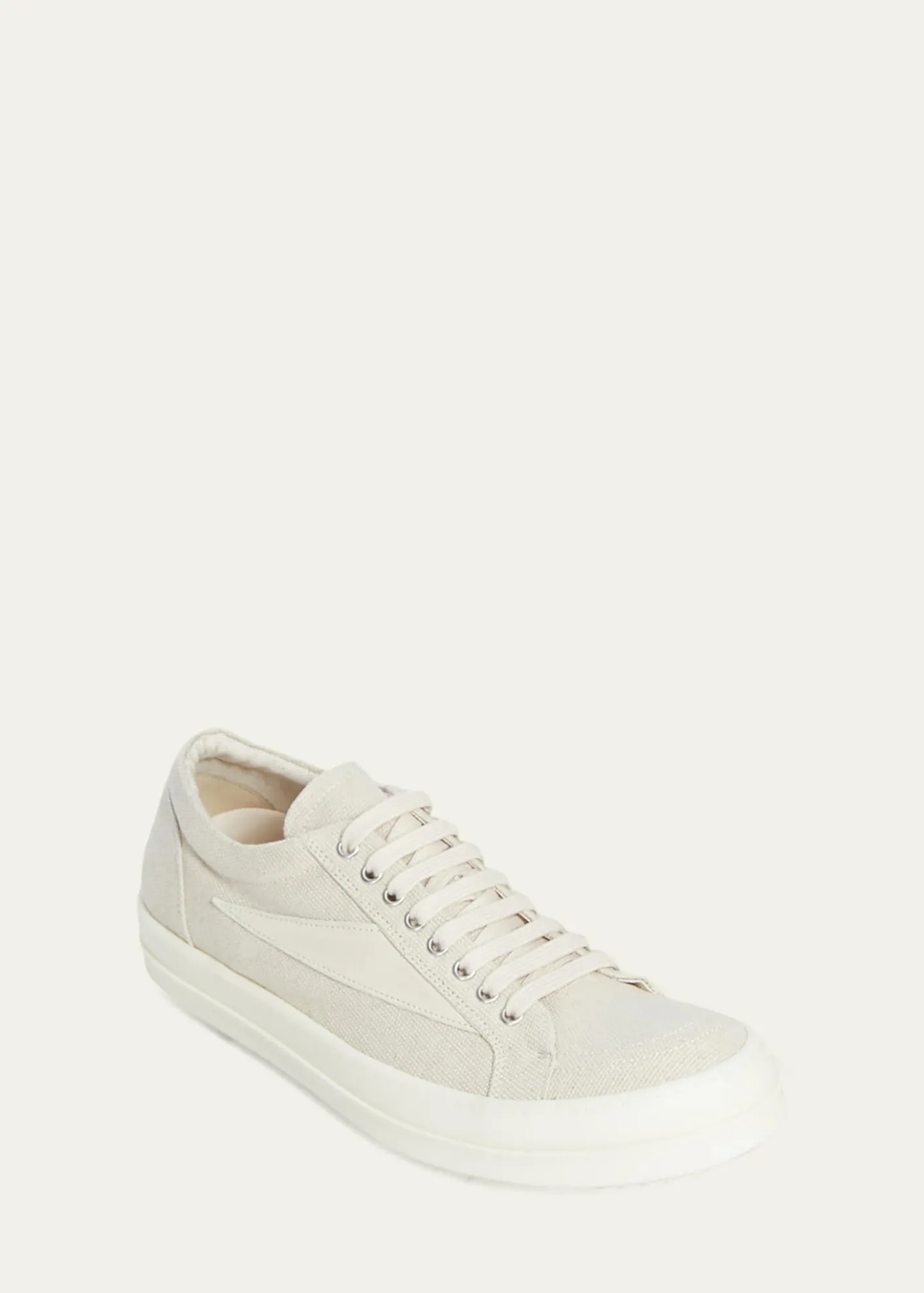 DRKSHDW RICK OWENSMen's Textile and Leather Vintage Sneaks