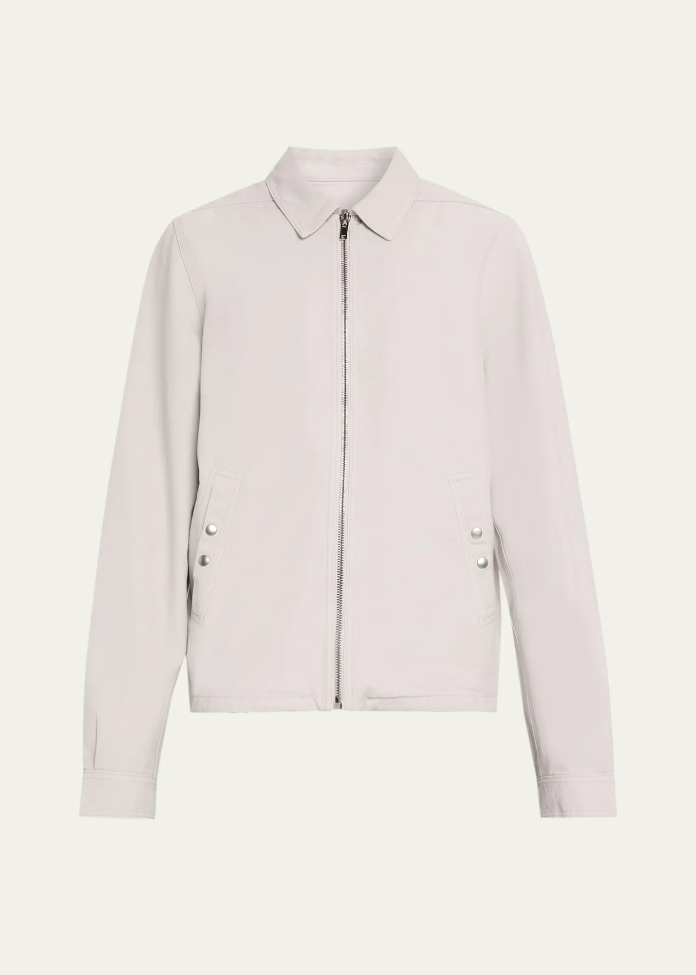 DRKSHDW RICK OWENSMen's Zip-Front Cotton-Blend Jacket