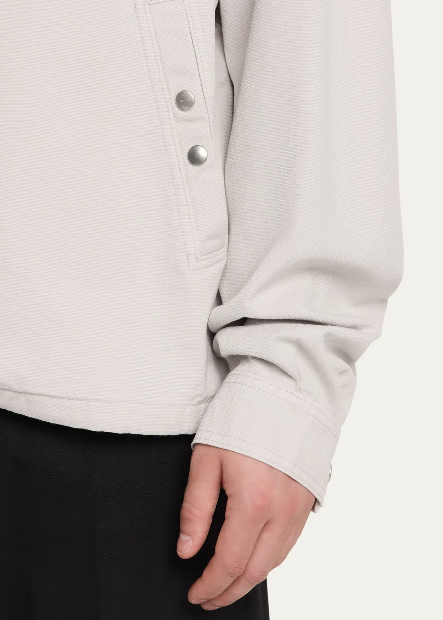 DRKSHDW RICK OWENSMen's Zip-Front Cotton-Blend Jacket