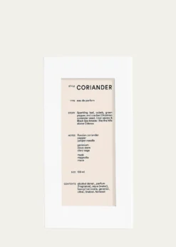 D.S. & DURGACoriander Eau de Parfum, 3.4 oz.