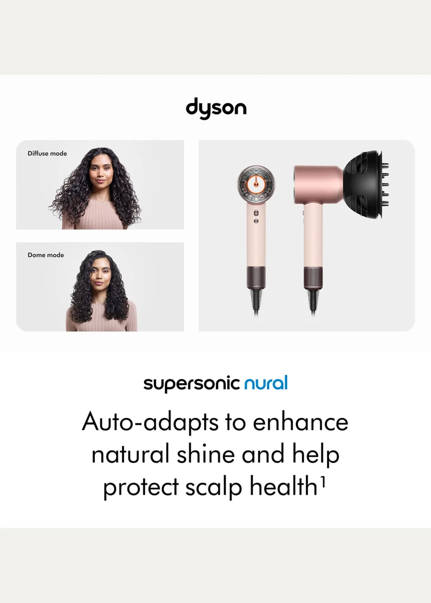 DysonSupersonic Nural™ Hair Dryer