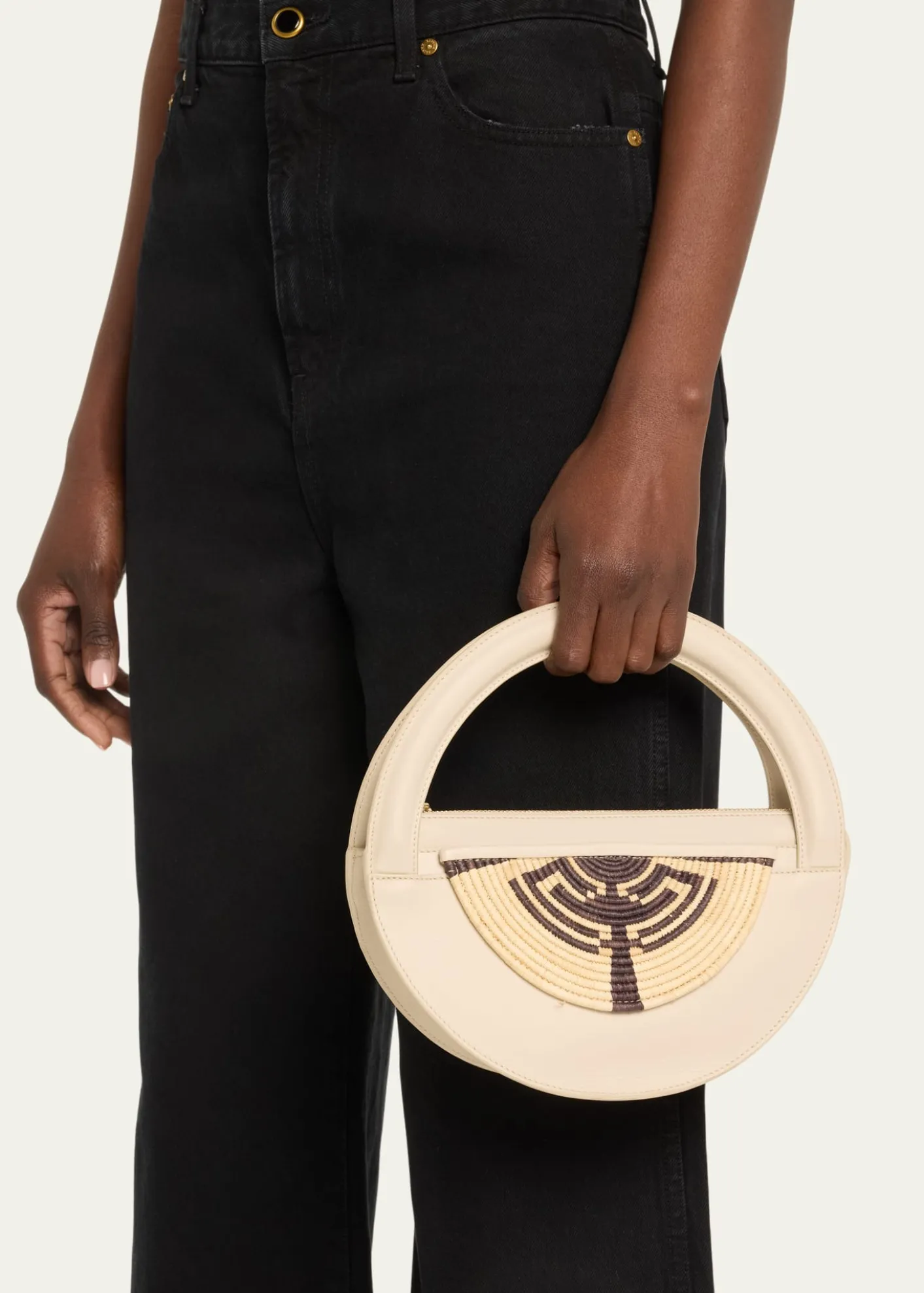 EILAFMedani Medium Leather Top-Handle Bag