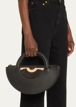 EILAFMedani XL Straw Top-Handle Bag