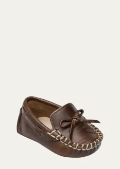 ElephantitoBoy's Driver Leather Loafers, Baby