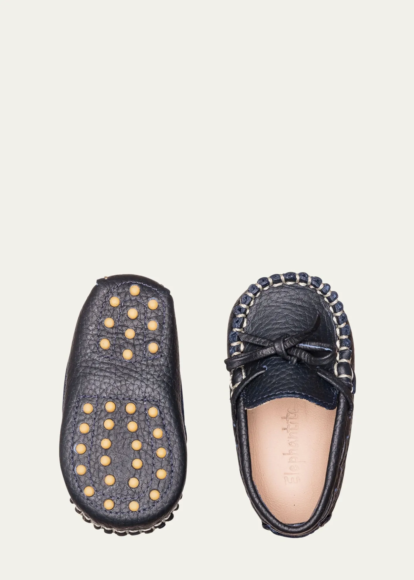 ElephantitoBoy's Driver Leather Loafers, Baby