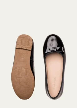 ElephantitoGirl's Camille Metallic Leather Flats, Toddler/Kids