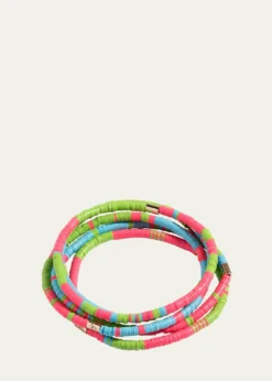 Elsie FriedaHeishi Bead Bracelets, Set of 5