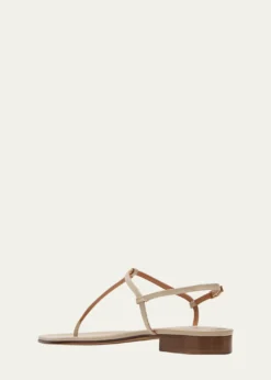 Emme ParsonsCecilia Leather Thong Sandals
