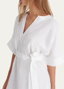 EresBibi Belted Kaftan Maxi Dress