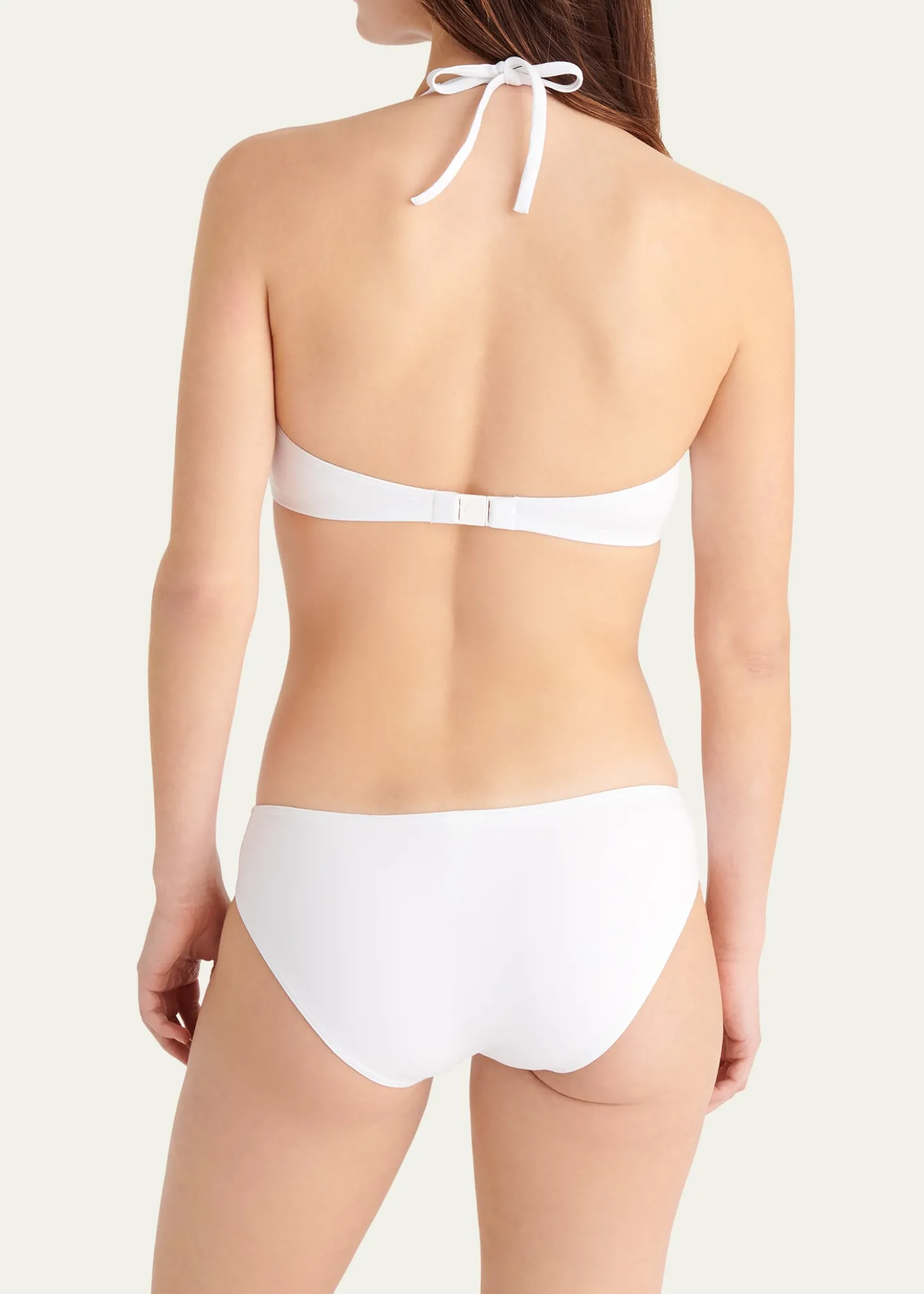 EresLarcin Deep V Triangle One-Piece Swimsuit