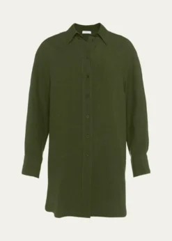 EresMignonette Linen Shirtdress