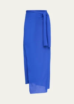 EresPeplum Long Sarong with Belt