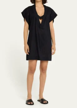 EresRenee V-Neck T-Shirt Coverup