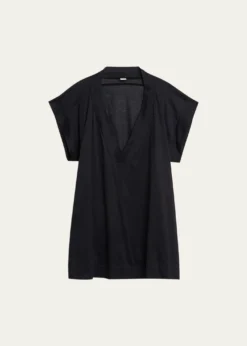 EresRenee V-Neck T-Shirt Coverup
