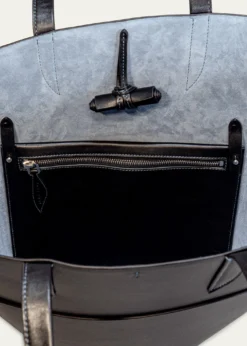 ESHA SONIArc Large Leather Tote Bag
