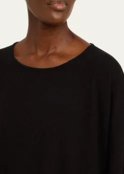 EskandarA-Line Bateau Neck Cashmere Sweater