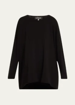 EskandarA-Line Bateau Neck Cashmere Sweater