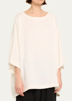 EskandarBateau Neck Tunic (Long Length)