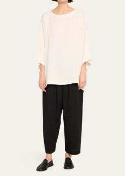 EskandarBateau Neck Tunic (Long Length)