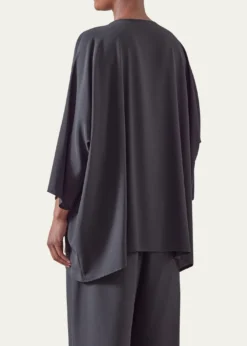 EskandarBoat Neck Top (Long Length)