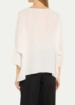 EskandarBoat Neck Top (Mid Length)